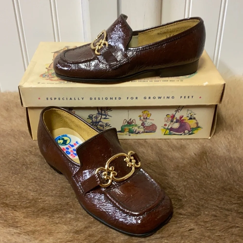50s Vintage Mother Goose Mod Shoes 4
